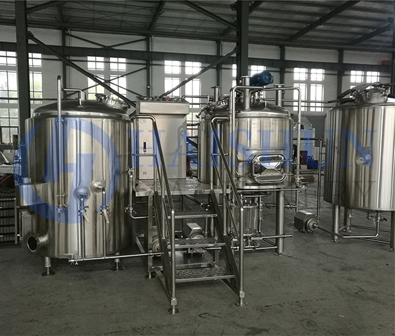 5BBL Brewhouse a 2 vasche con riscaldamento a gas