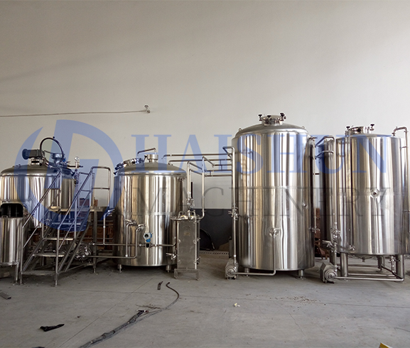 Sistema di fermentazione 15BBL gas bruciato