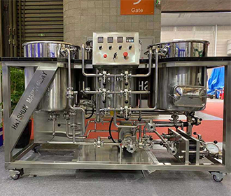 Birrificio 1BBL a 3 vasi con serbatoio di liquido caldo con riscaldamento elettrico per la produzione di birra domestica