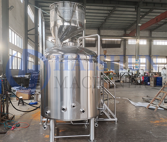 7BBL Brewhouse con tramoggia