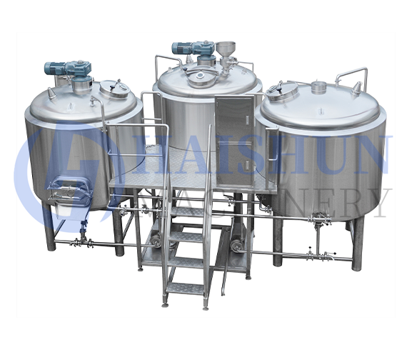 15BBL sala cottura a 3 vasi MT/LT+BK+WT